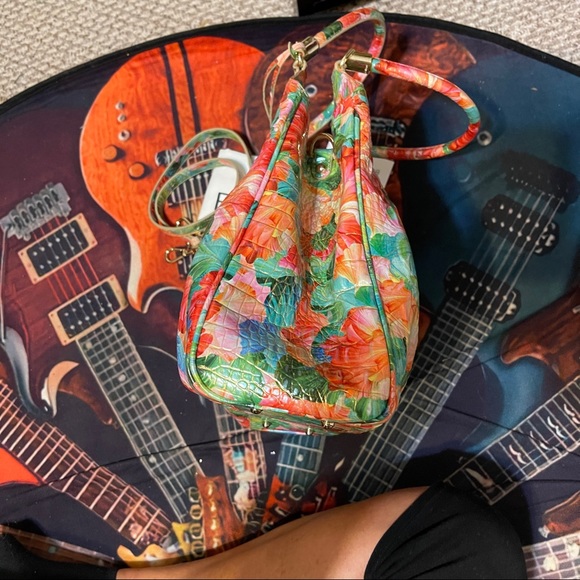 Retired! Brahmin Taffy Celia Satchel! NWT - Picture 11 of 15